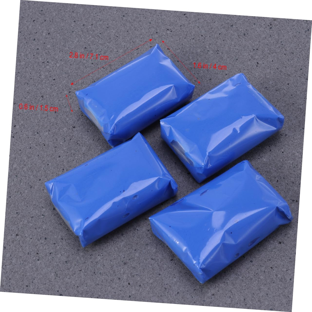 KOCKSHION 4Pcs Car Clay Bar 100G Auto Clay Bar Car Detailing Cleaner Kit for Automotive Paint Surface Stain and Grease Removal image number 5