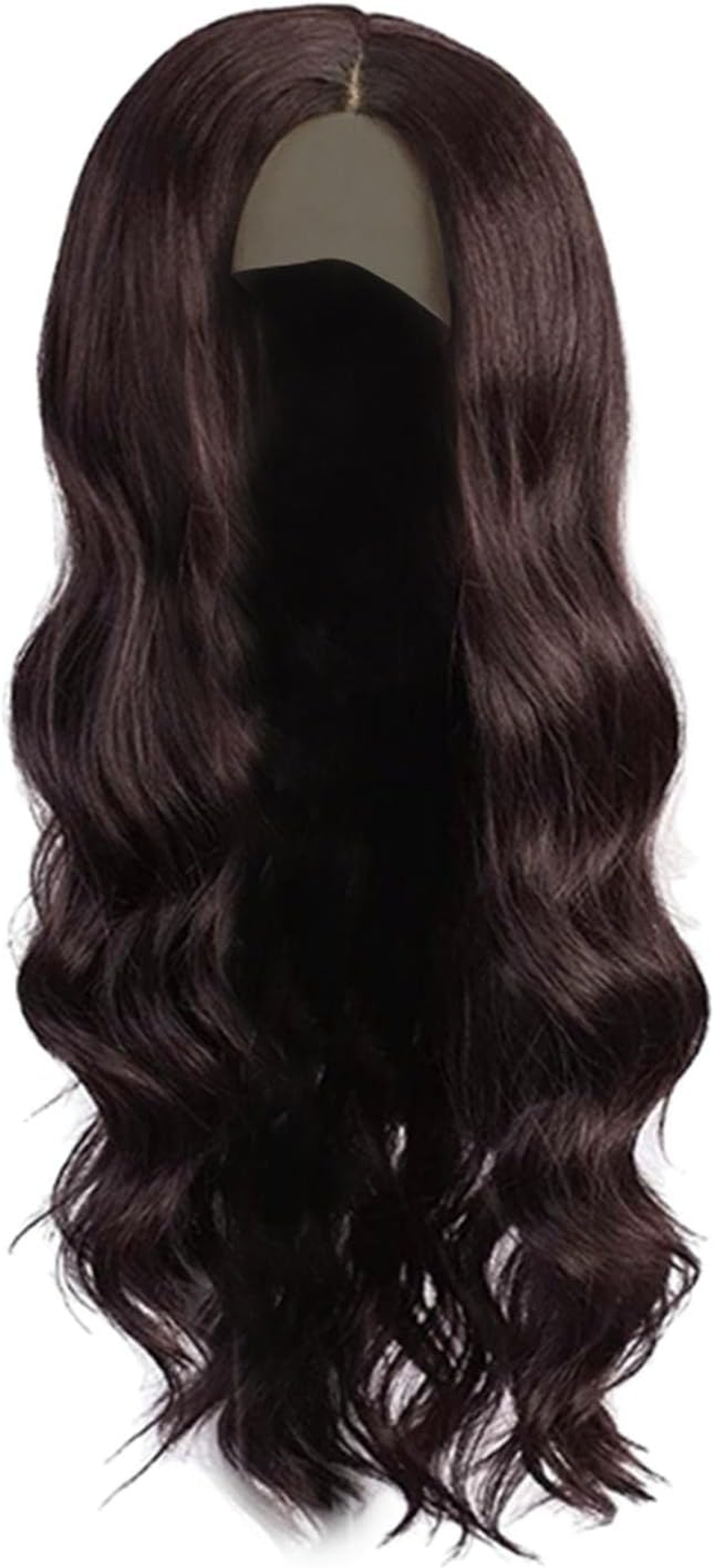 Fashion Lace Front Wig, Heat Resistant Synthetic Realistic Hairpiece Women Wavy Wig for Daily Wearing Party Halloween Decor Dating Cosplay, 24 Inches
