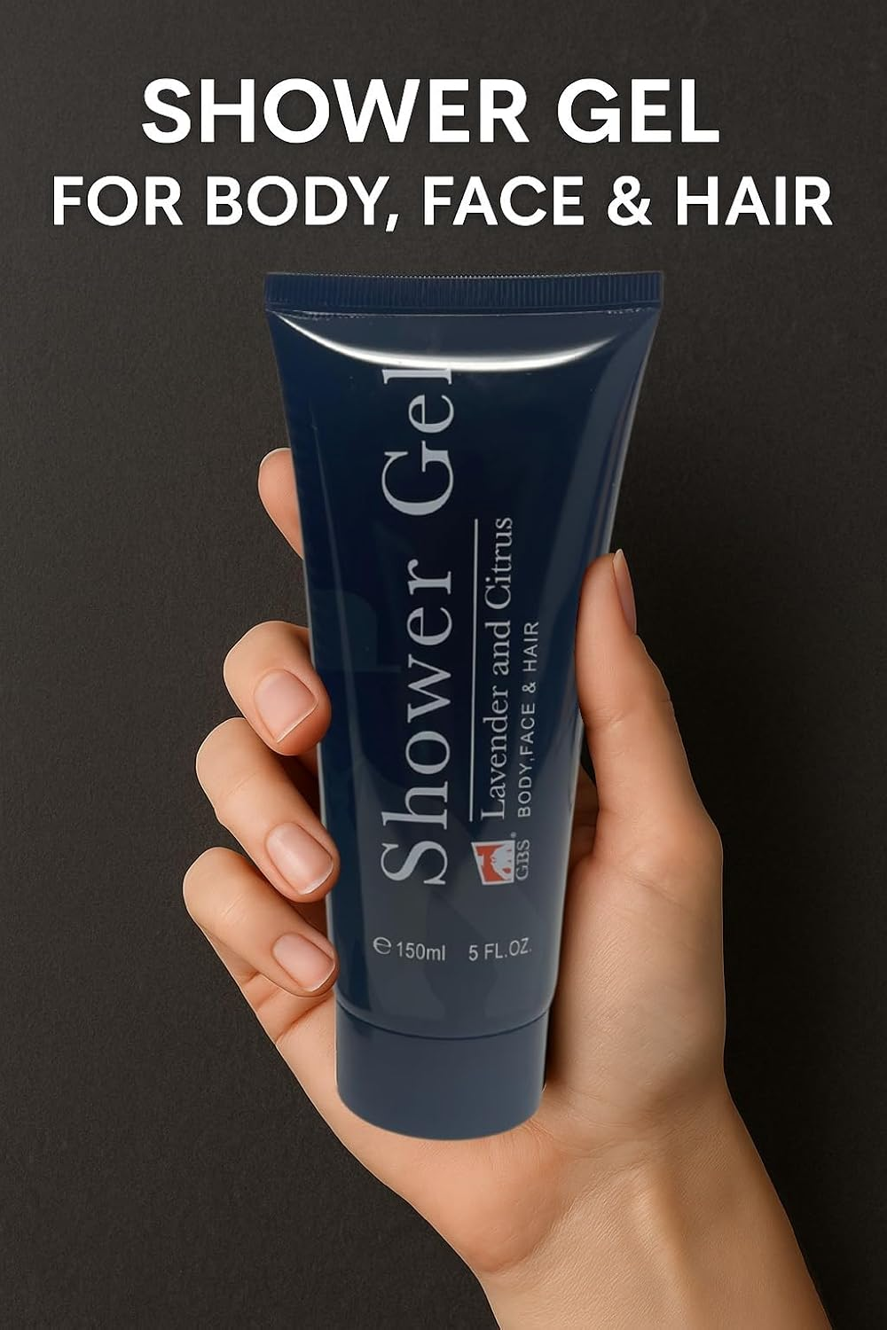 GBS Beard Scrubber - Includes Beard Wash & 2 Beard Scrub Hair Brushes - Cleanses, Conditions & Refreshes - Sandalwood 150Ml Helps Maintain Healthy Growth Enriches and Tames the Beard image number 2