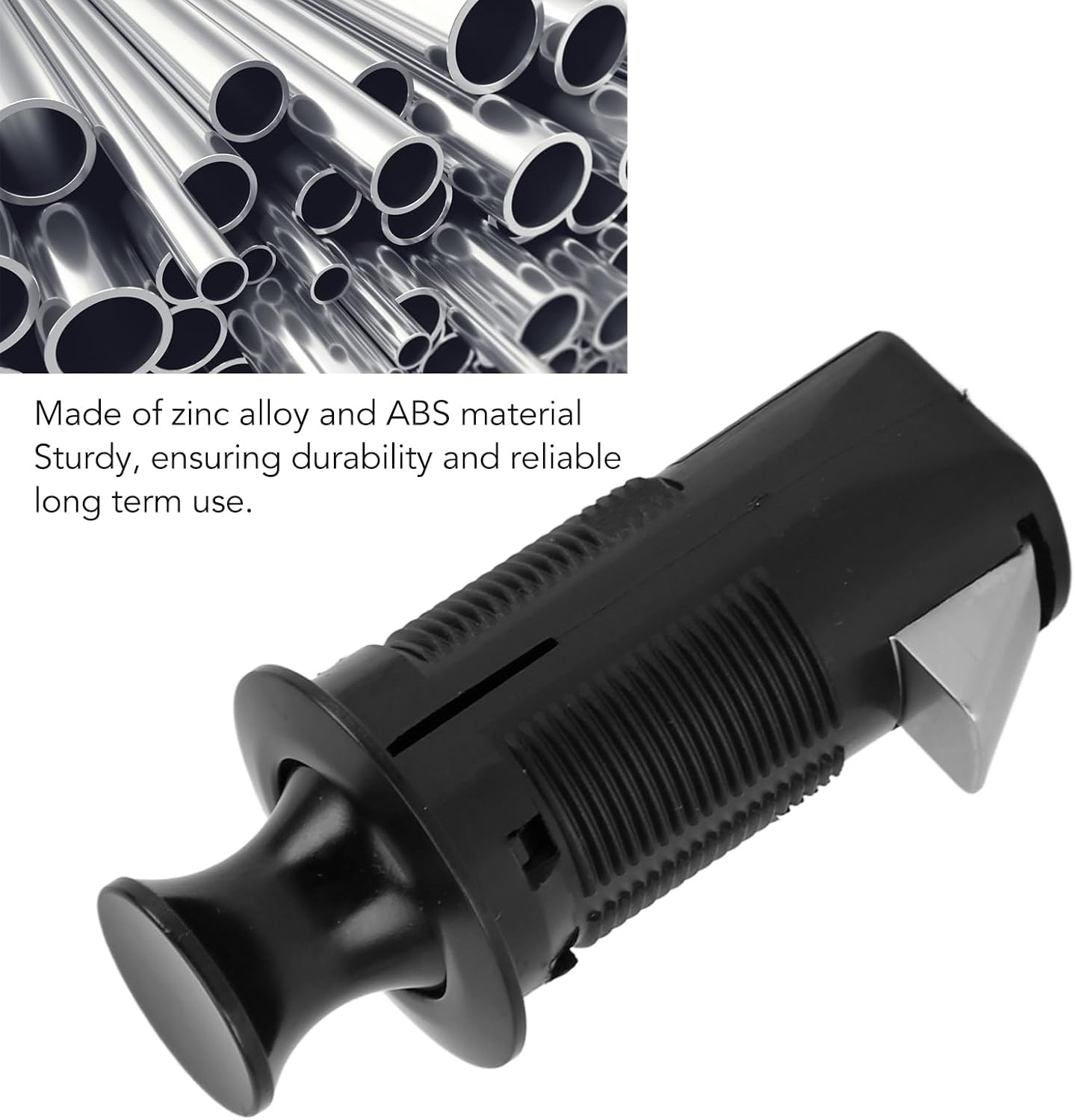 Cabinet Lock Child Safety Lock Prevents Accidental Opening with round Knobs for Various Cabinet Doors Black image number 4