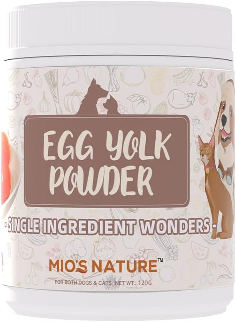 Mio'S Nature Egg Yolk Powder 120G - Brain Development, Managing Hairballs and Enhances Digestive Motility image number 3
