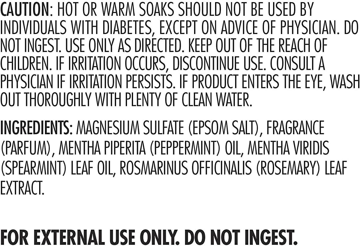 Dr. Teal'S Rosemary & Mint Bath Soak Gift Set (4 Pack, 3Lbs Ea.) - Wellness Therapy Soaking Solution Eases Aches & Pains and Promotes Healing for Overworked Muscles - at Home image number 2