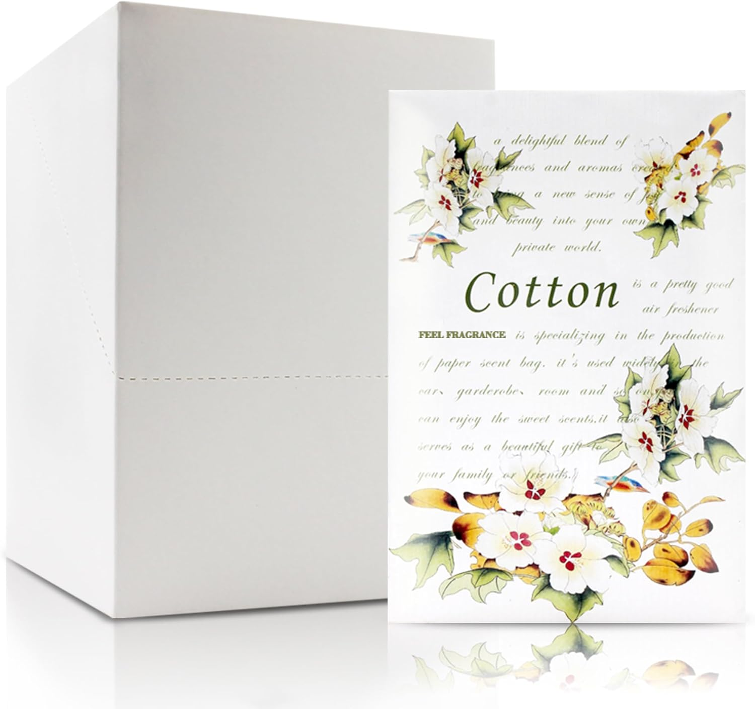 Scented Sachet for Drawers and Closets - Sachet Bags, Lot of 12 (Gardenia)