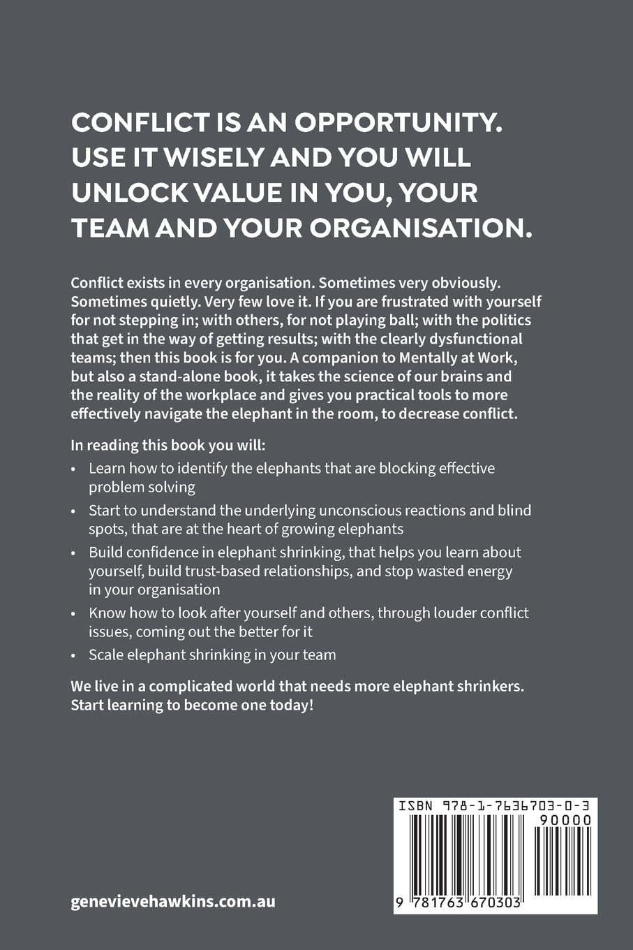 Shrinking Elephants: Untangling Workplace Conflict to Unlock Value for All image number 1