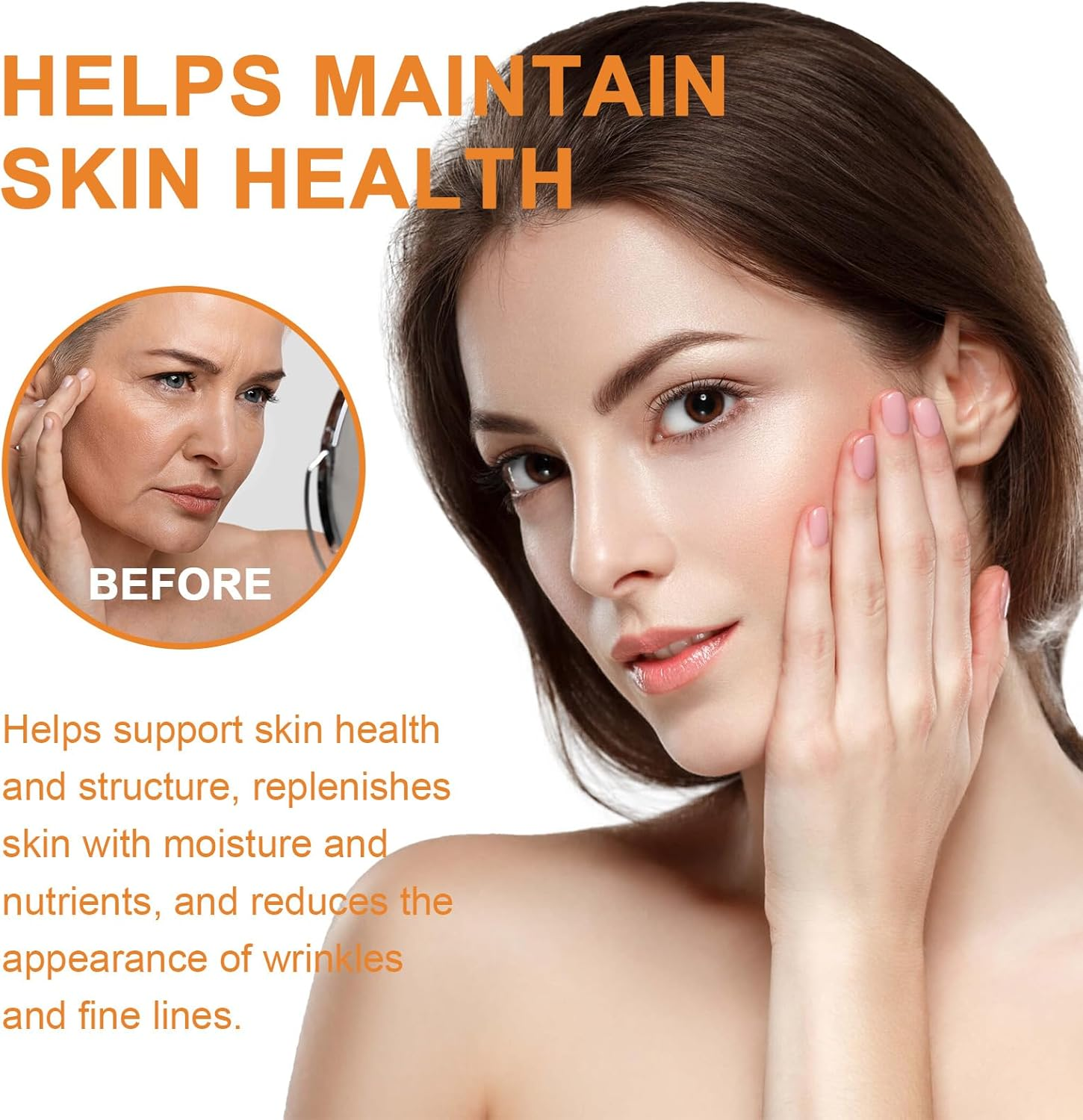 Rstigiker 60Ml Pumpkin Seed Oil, Organic Pumpkin Seed Oil for Nourishing the Scalp and Promoting Hair Growth for Hair Skin, Inhibits Skin Aging and Prevents Pigmentation for All Hair Types image number 1