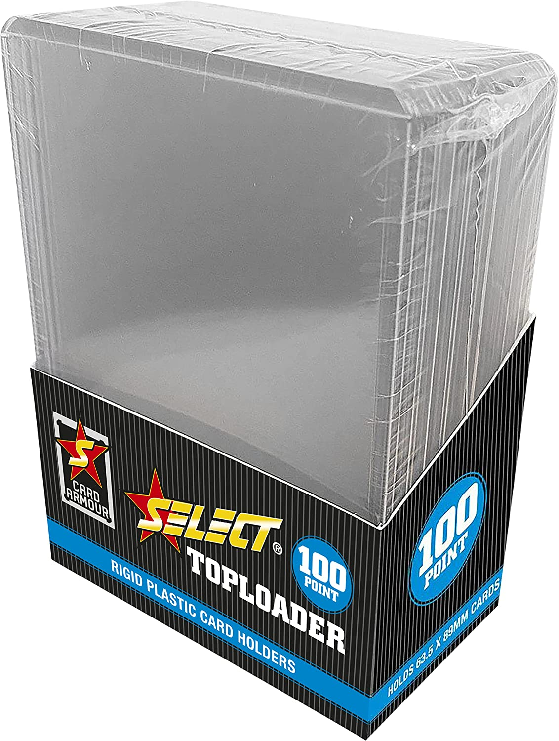 Card Armour 100Pt Top Loaders (25 Pack) Protection for Collectable Trading Cards image number 1