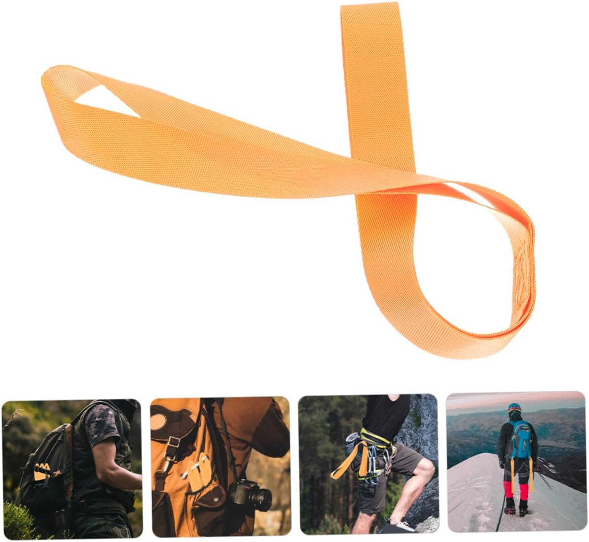 JUMPLAWN 8Pcs Motorcycle Tie down Straps Nylon Cargo Straps Self Ratcheting Secure Luggage for Atvs Motorcycles image number 5