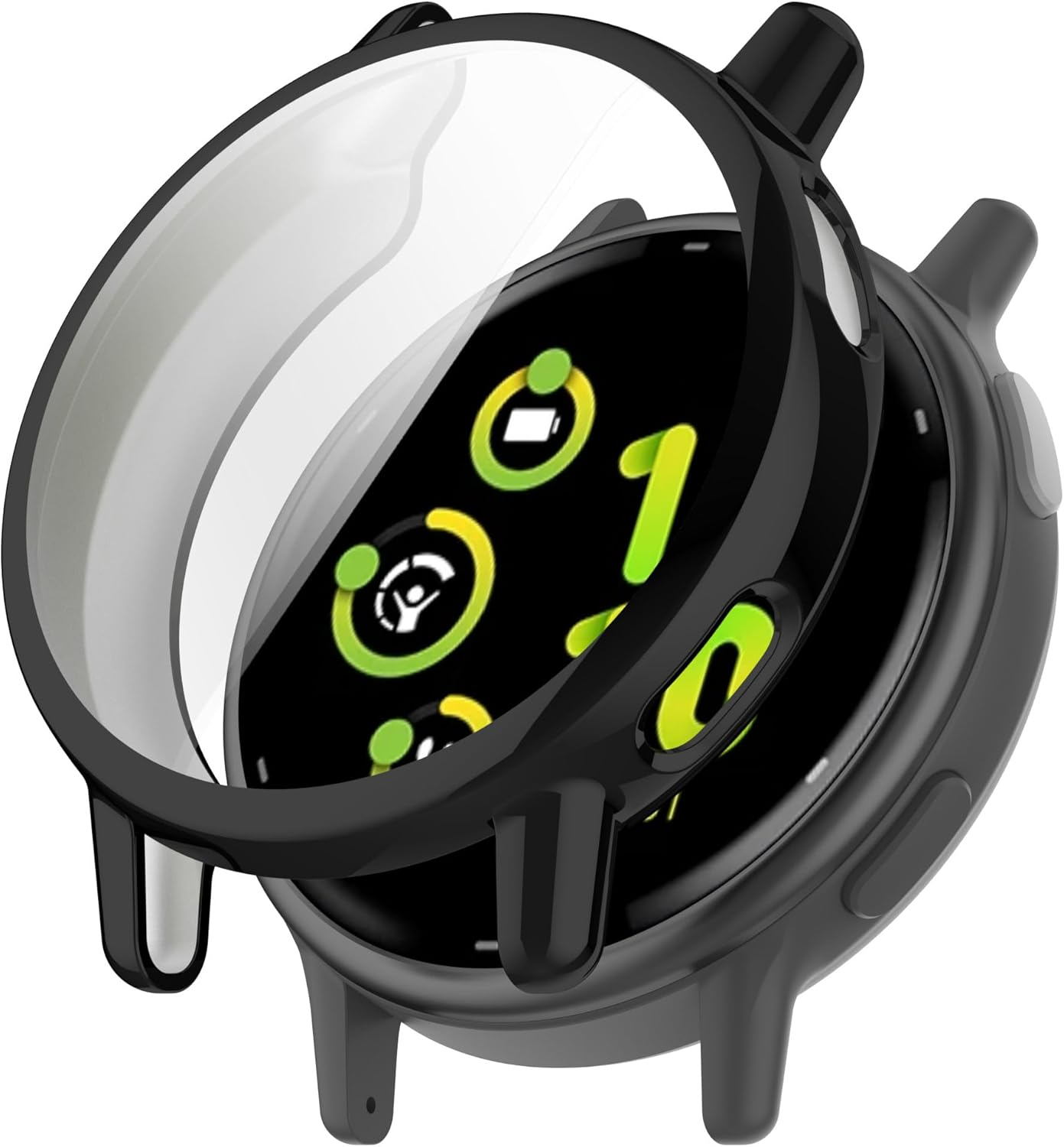 FTRONGRT Case Compatible with Garmin Vivoactive 5, Scratch-Resistant, Galvanized All-Inclusive TPU Watch Protective Case, Compatible with Garmin Vivoactive 5, Pink