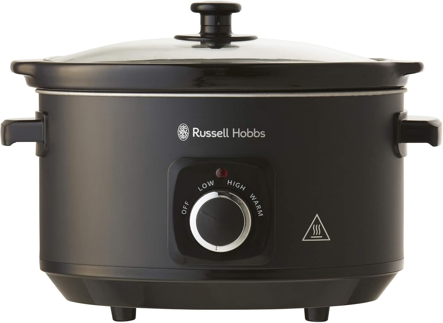 Russell Hobbs RHSC4A Stylish 4L Slow Cooker - Matte Black