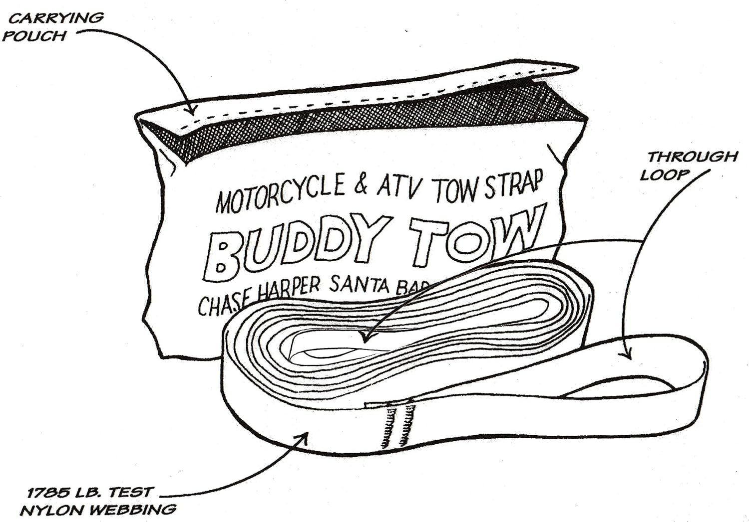 Chase Harper 9100 - Buddy Tow - Orange - Orange image number 5