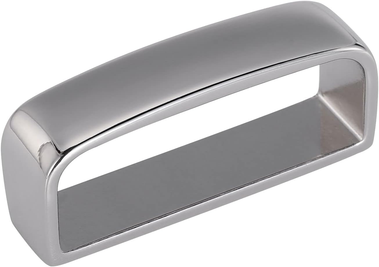 Black Belt Loop Keeper 1 1/2" (38Mm-40Mm) Belt Loop Men'S Belt Buckle Accessories-Gift Box - Bronze Brushed image number 5