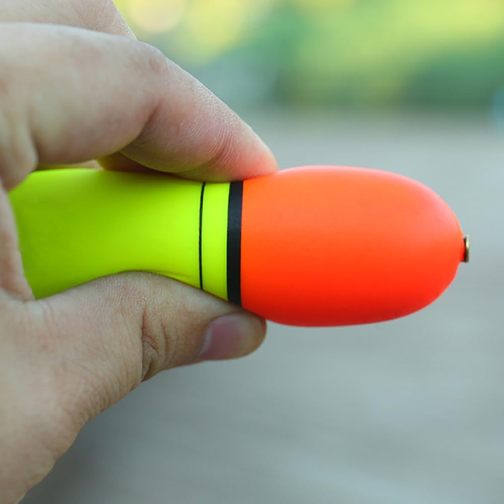 EVA Foam Floats Fishing Bobbers, 5Pack EVA Foam round Floats, Fishing Popping Cork Trout Float, Bobbers Fishing Floats, Spring Fishing Buoy Accessories for Freshwater Saltwater image number 5