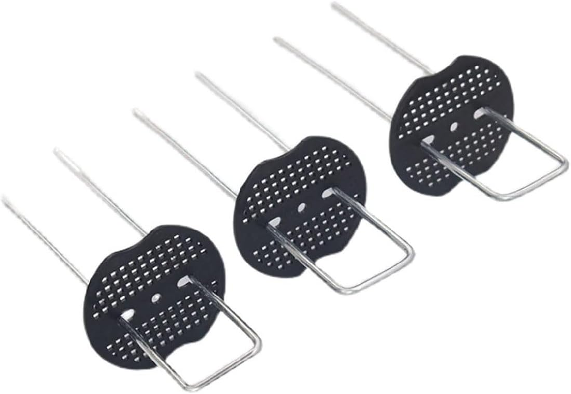 101PCS Garden Staples Gasket Kit with Precision Hook，Garden Stake，Securing Garden Ground U-Type Turf Staples for Securing Fences Weed Barrier, Landscape Staples for Securing Landscape Fabric image number 3