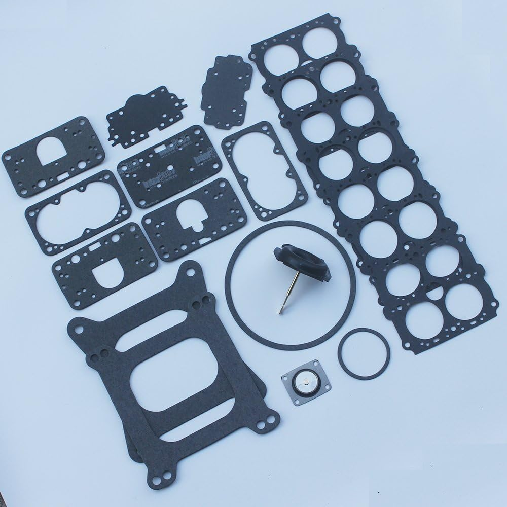 KIPA Carburetor Rebuild Kit for Quick Fuel 3-200 Holley 4160 Vacuum Secondary 390 600 750 850 CFM 1850 3310 P/N # 37-119 37-720 37-754 371542 Road Deom JR Road Demon Speed Demon Barry Brant 190003 image number 2