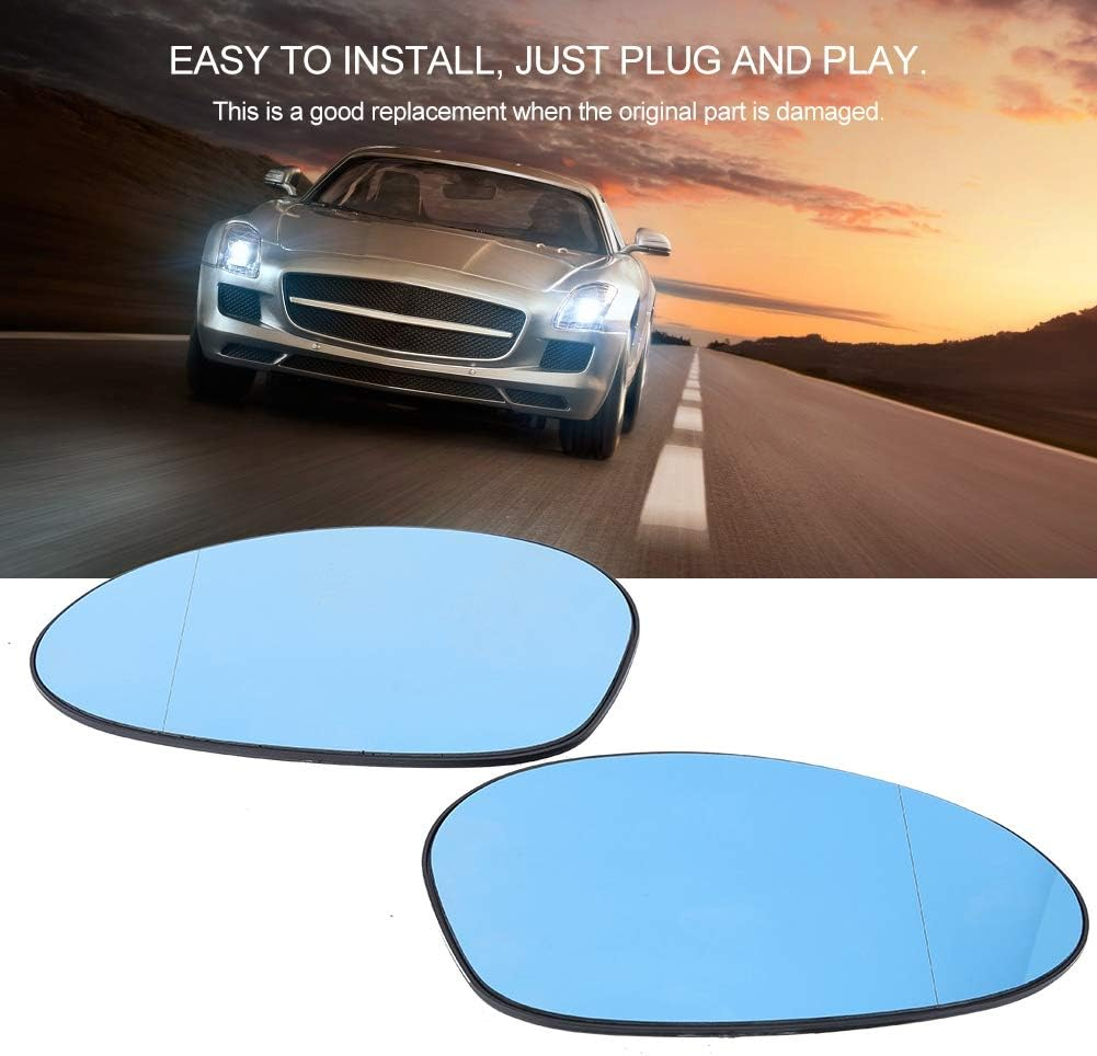 Car Door Heated -Fog Rearview Mirror Glass Compatible with E82 E90 E91 E92 E46 - Easy Plug and Play Installation image number 6