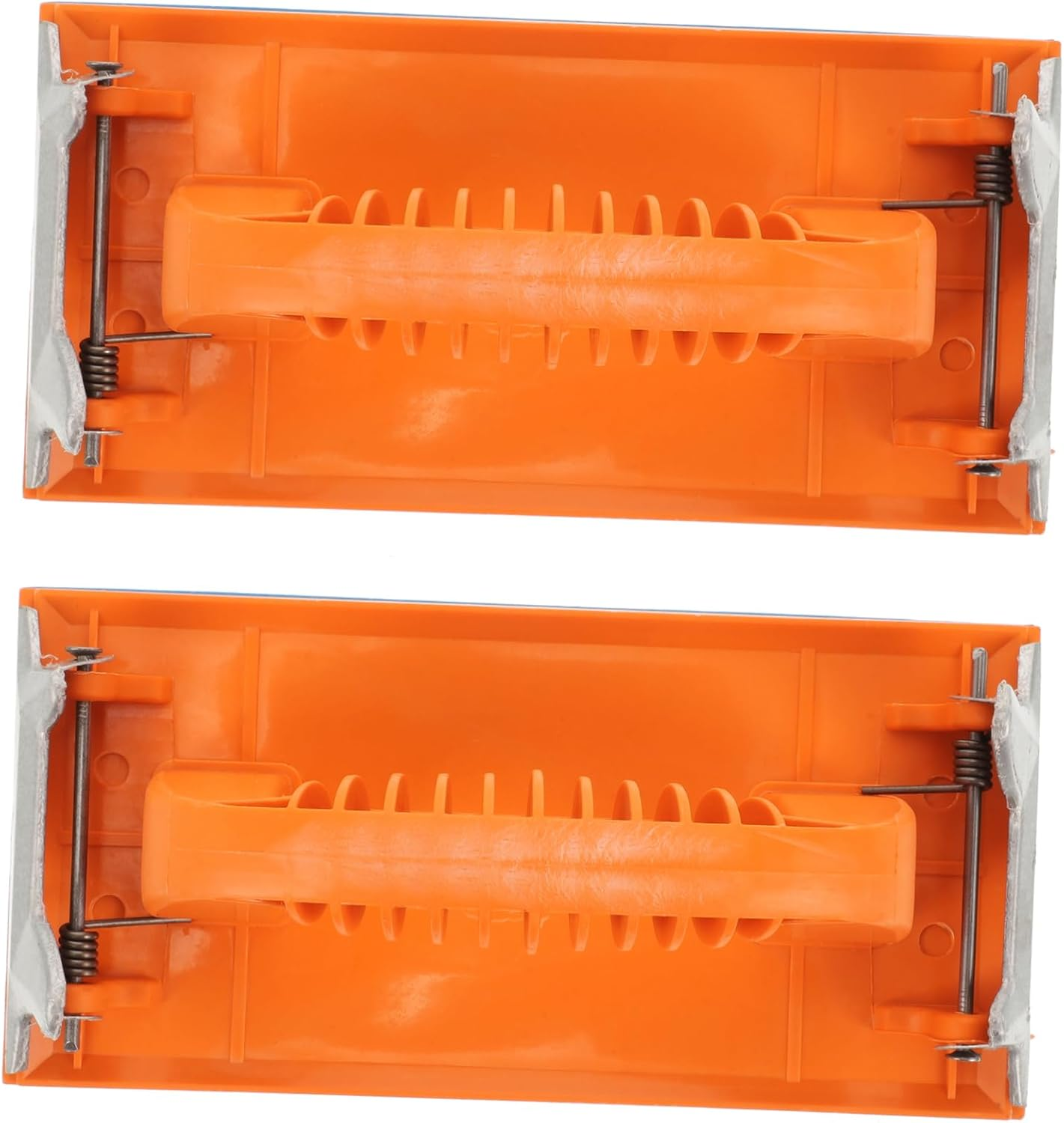 Vaguelly 2Pcs Hand Sander Sandpaper Holder Self-Adhesive Drywall Sanding Blocks Hollow Design for Woodworking and Automotive Sanding image number 5