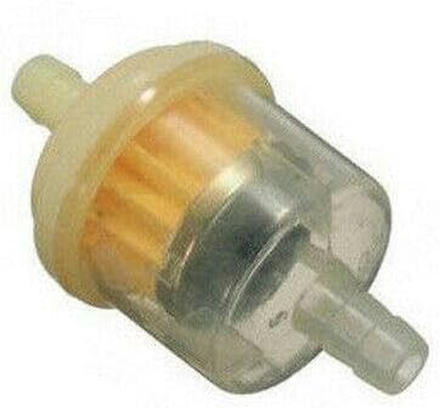 TDR 5 Pack Inline Petrol Gas Fuel Filter Easy Install for Mopeds, Scooters, Go Karts, Dirt Atvs (50CC-125CC) Ideal for Motor Bikes, Quads, Pit Dirt Trail & Pocket Mini Bikes