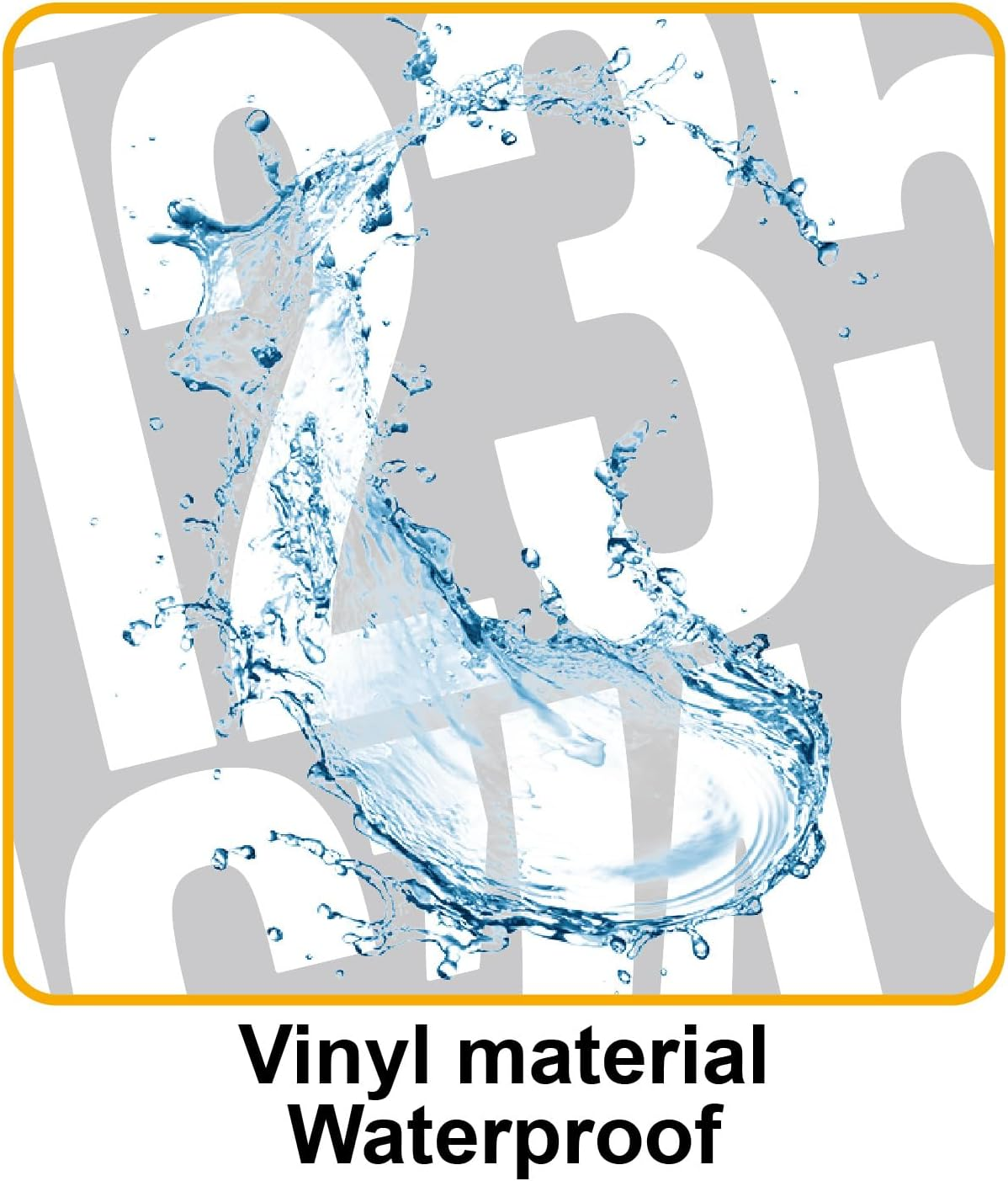 6 Sheets Mailbox Numbers Stickers, 3 Inch Self Adhesive Vinyl Waterproof Letter Stickers, Large Decals House Numbers for Signs Cars Doors Business Address Number, Classroom Decor, Door - Blue image number 5