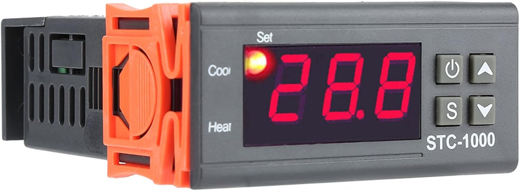 Temperature Controller, STC-1000 High Temperature Controller with Digital Display, with Cooling Heating Modes, for Aquarium, Terrariums, Incubator image number 5