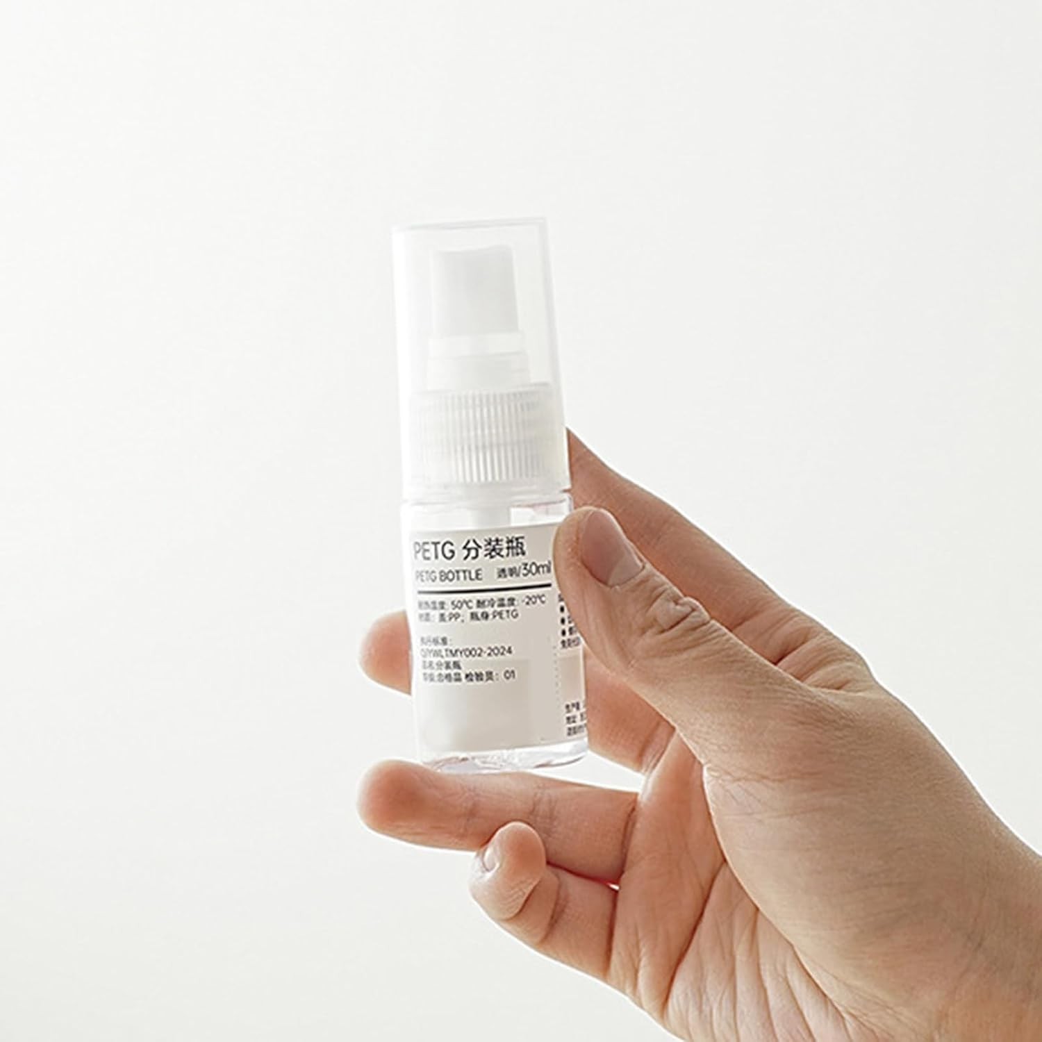 Travel Perfume Bottle Mist Spray Bottle Empty Clear Atomizer Container Portable Perfume Sample Bottle Small Sprayer image number 5