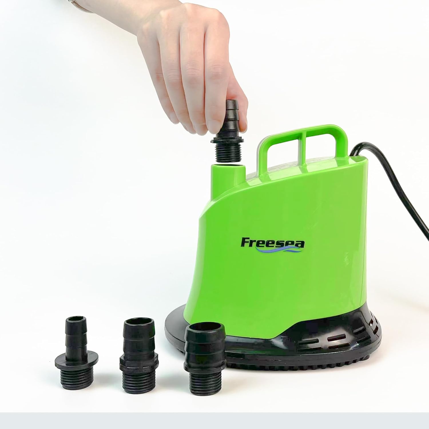 FREESEA Fountain Pump Nozzle Kit: 4 Sizes Water Nozzle Replacement Adapter image number 2