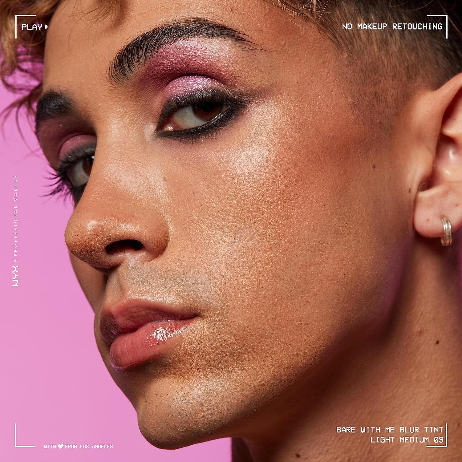 NYX PROFESSIONAL MAKEUP Bare with Me Blur, Skin Tint Foundation with Matcha, Glycerin and Niacinamide - Deep Golden (Pack of 2) image number 5