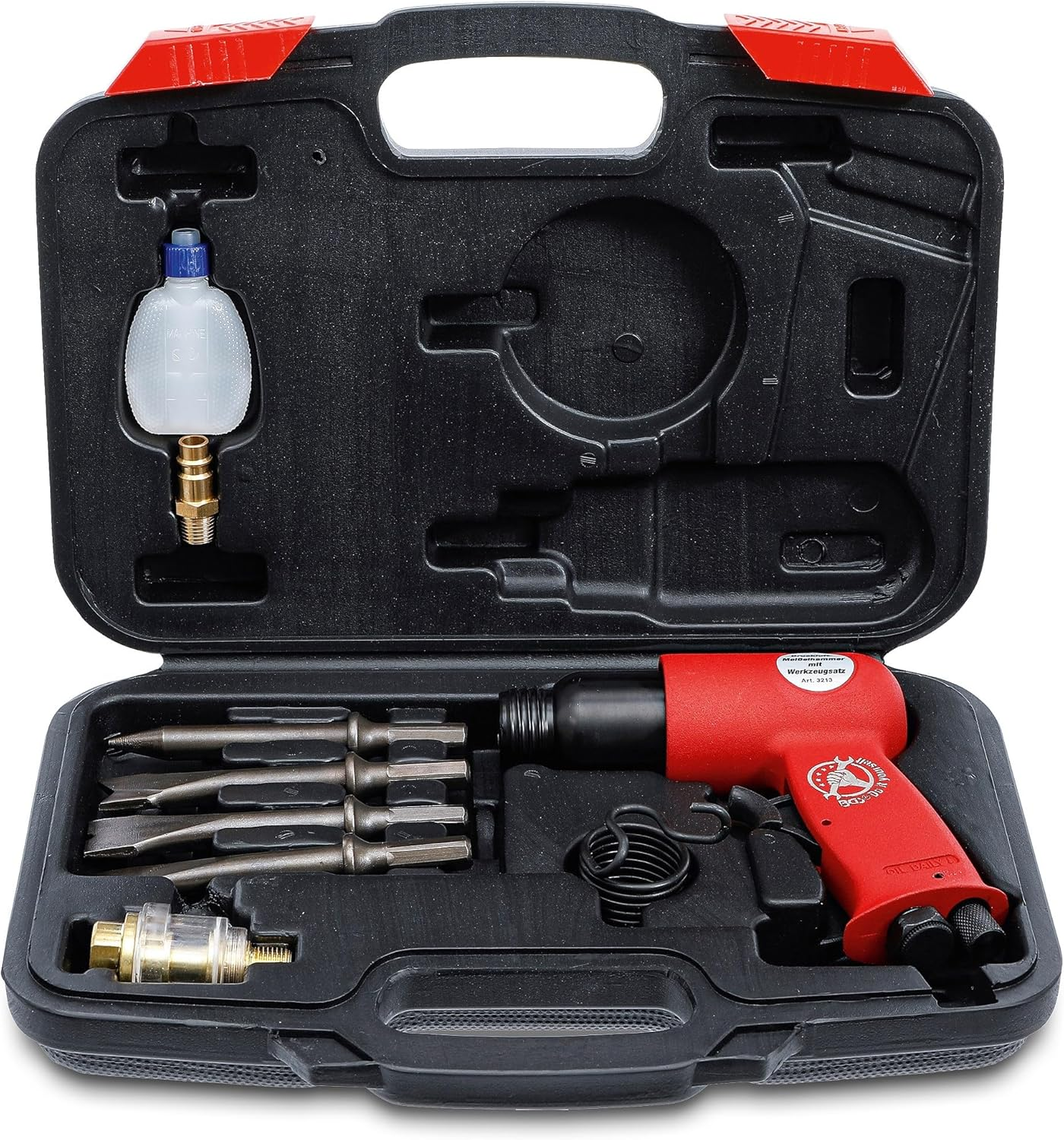 Kraftmann 3213 | Air Hammer Chisel Set | 8 Pcs. image number 1