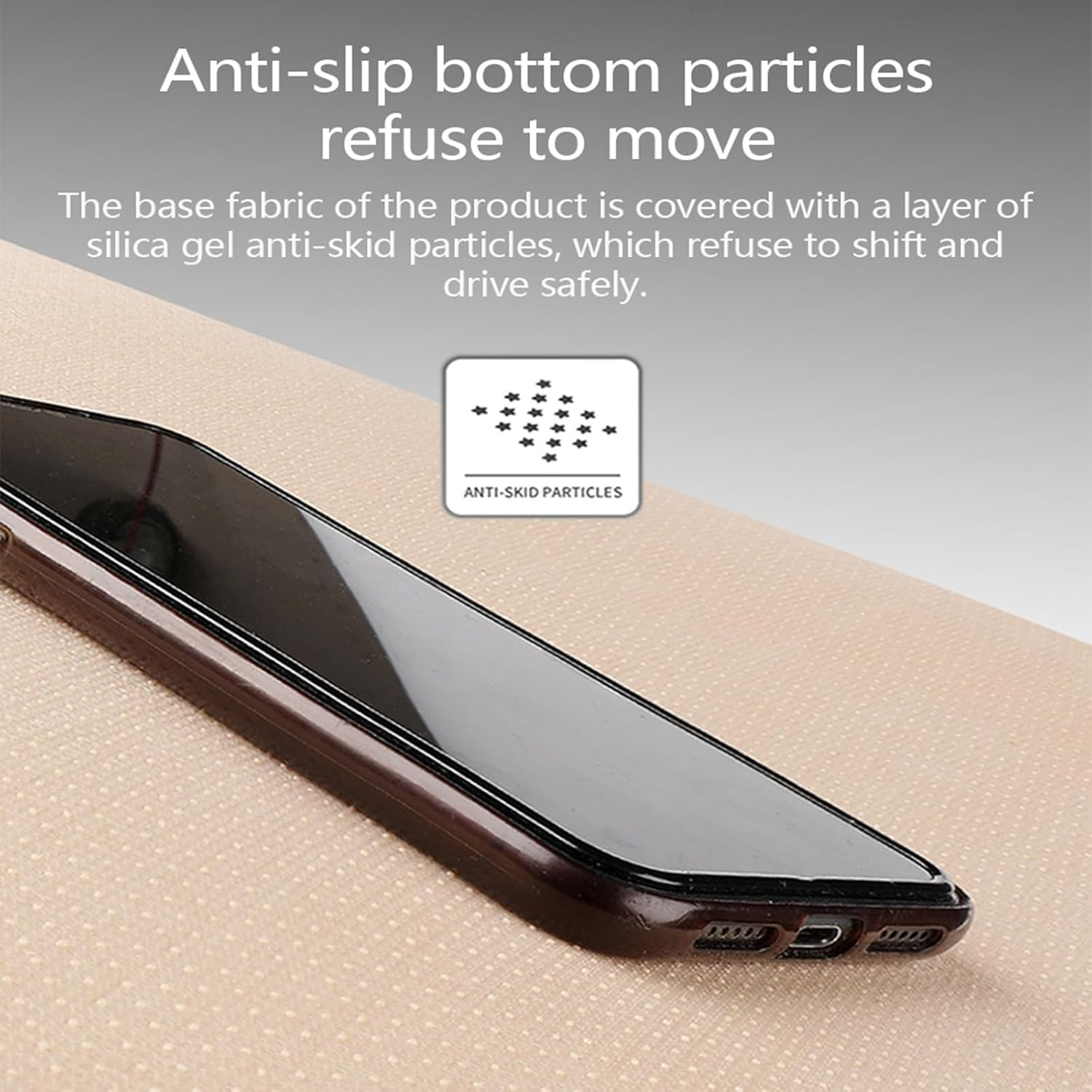 UVCMDUI Adult Car Booster Seat, Portable Car Seat Cushion Pad for Driving, Soft Car Seat Cushion for Height, Effectively Increase the Field of View by 10Cm/ 3.9In, for Car Office Home, Black