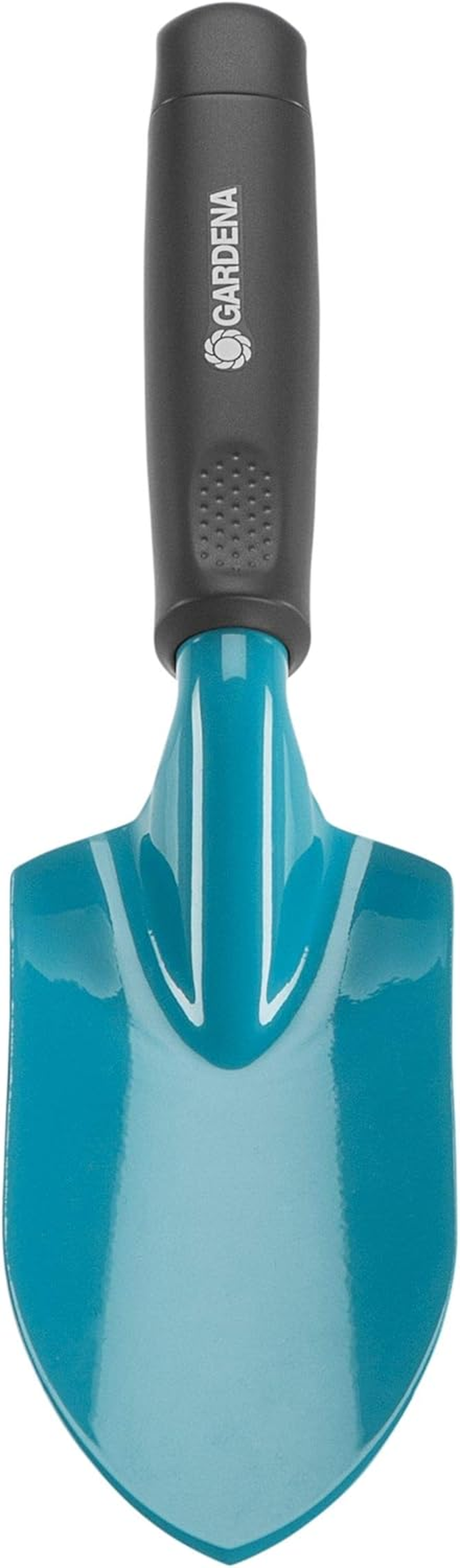 Gardena Classic Hand Trowel: Universal Spade for Planting and Transplanting in the Garden and on the Balcony, Durable Steel, Corrosion-Resistant, Ergonomic Handle, 8 Cm Working Width (8950-20) image number 3