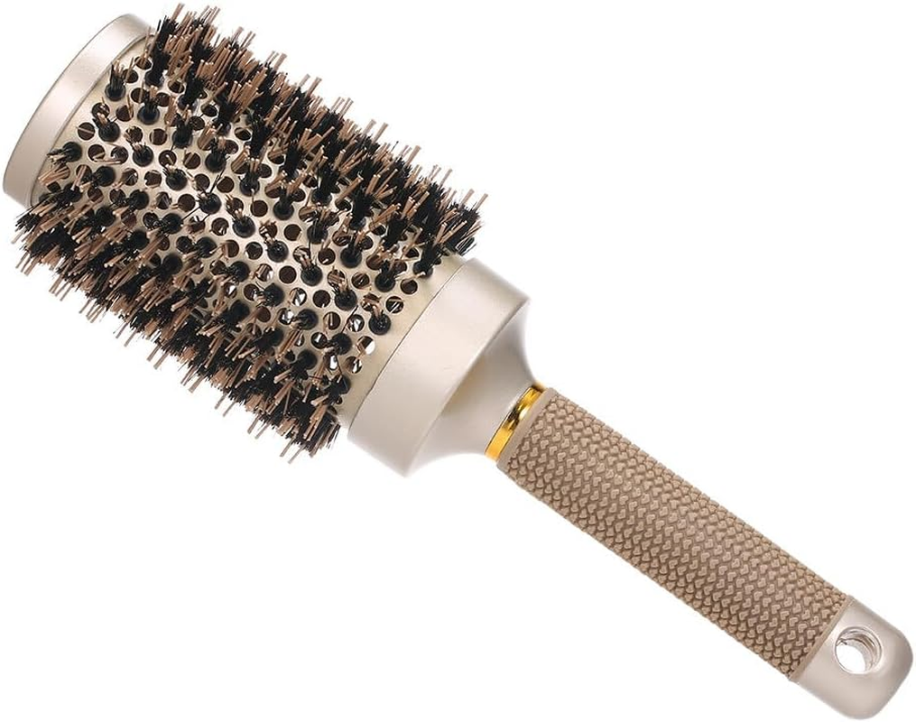 Xinyee Large round Brush for Woman Blow Drying Hair Brush with Antistatic Bristles for Hair Styling & Grooming Tool image number 3