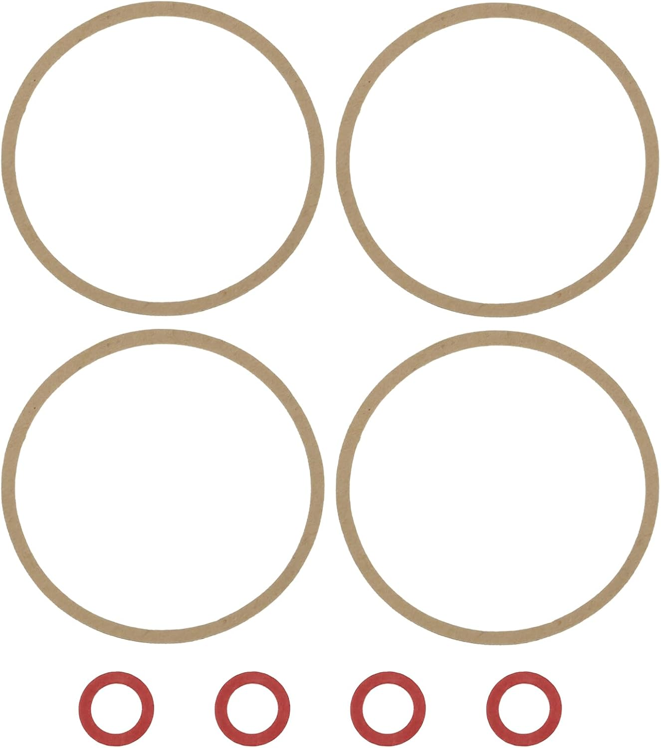 LT Easiyl 8 Pcs Carburetor Bowl Gasket OE 16010-883-015 16010883015 Compatible with Honda G150 G200 G300 G400 GC135 GC160 GC190 GCV135 GCV160 GCV190 GS160 GSV190 GV150 GV200 GV400 image number 2