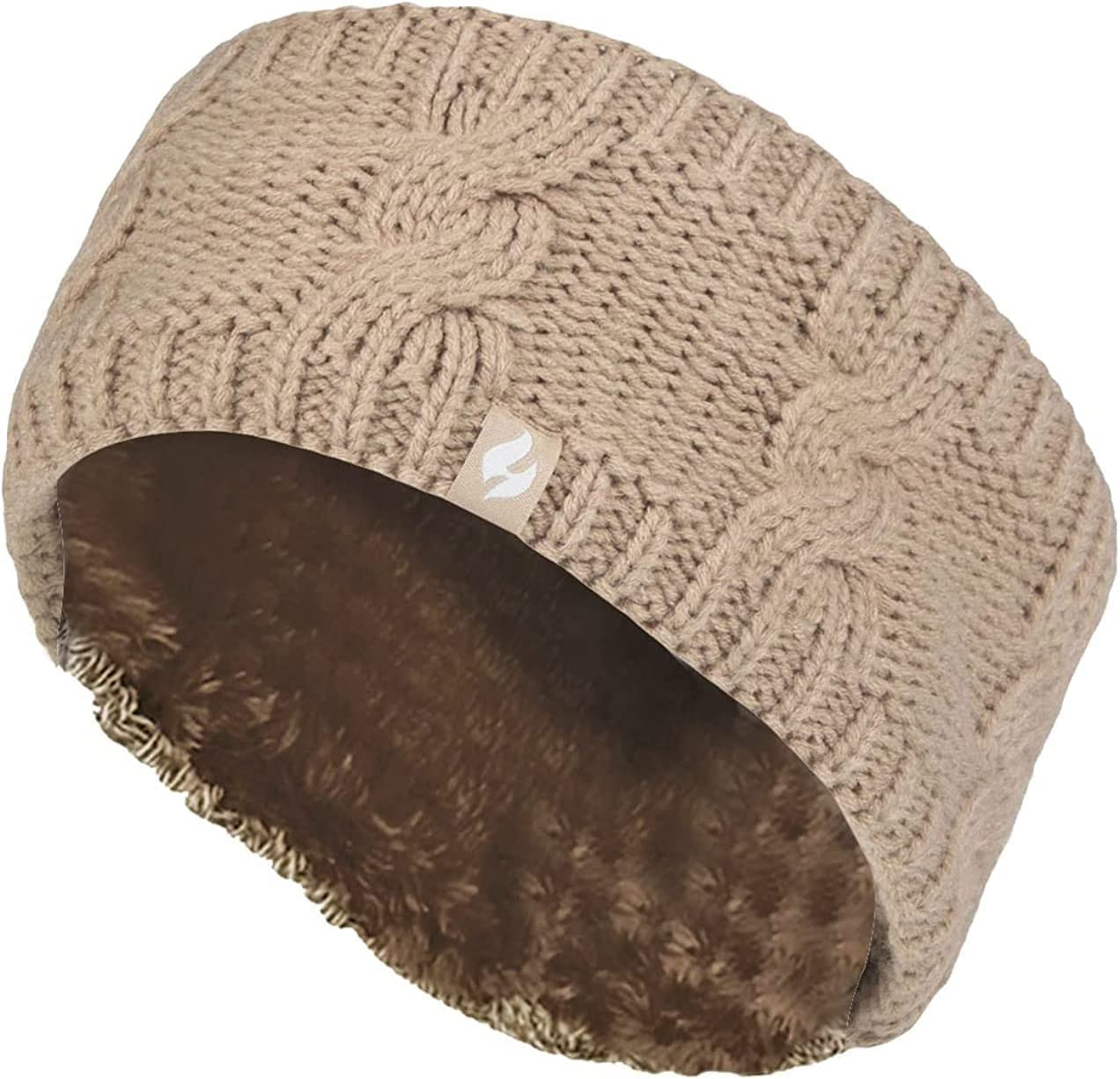 HEAT HOLDERS Women'S Winter Warm Thermal Alta Headband One Size Beige image number 2