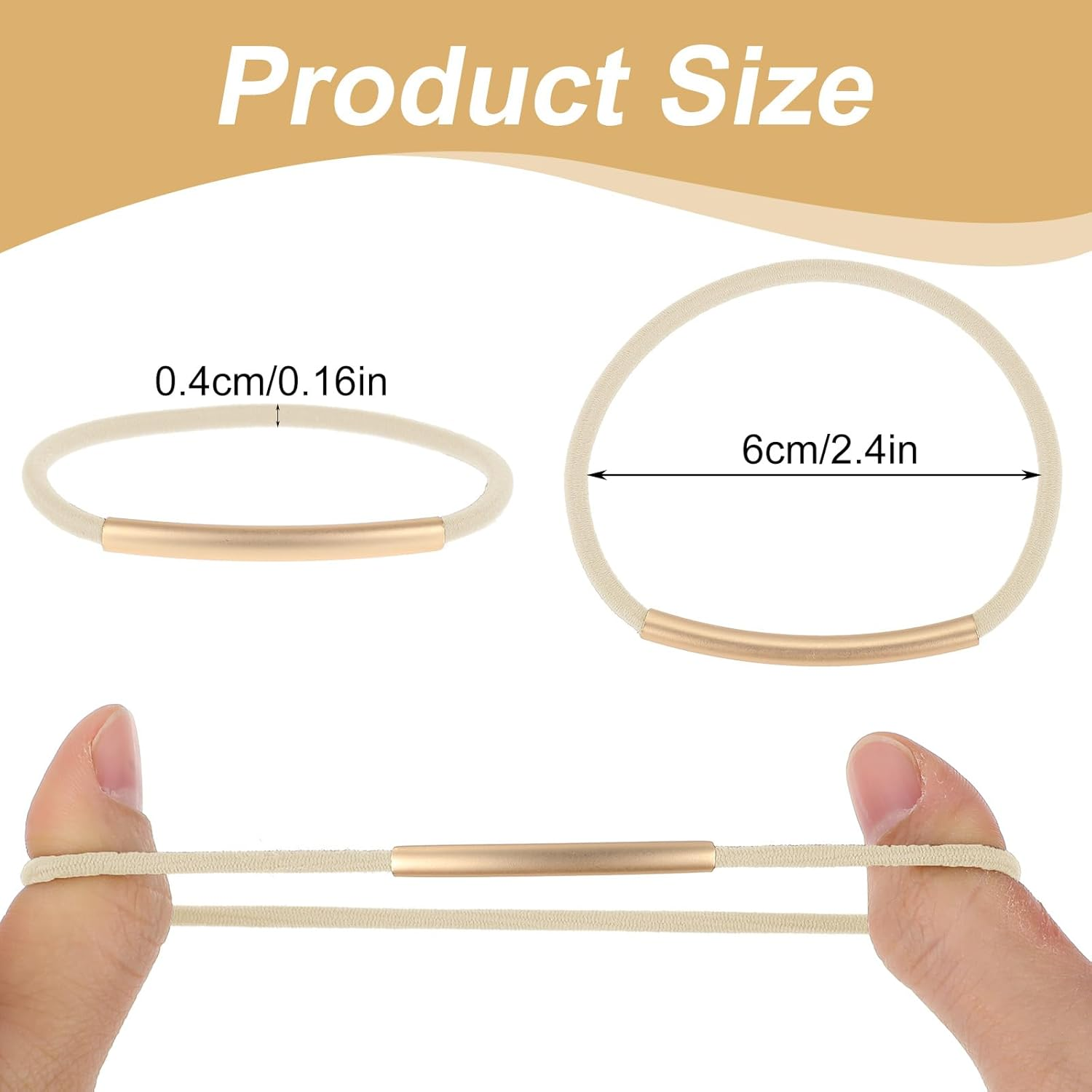 Prasacco Pack of 10 Women'S Hair Scrunchies, Hair Scrunchie Bracelets for Women, Elastic Braided Hair Bobbles for Girls, Boho Hair Bobbles, Braided Ponytail with Pearls, Ponytail for Long Hair