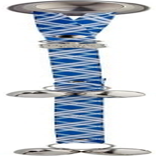 Poochiebells - Dog Bells Toilet Training - Dog Bell for Door Potty Training - Barking Dog Doorbell - Adjustable Length Dog Door Bells and Training Bells - Dog Toilet Training Bell (Starry Night) image number 1