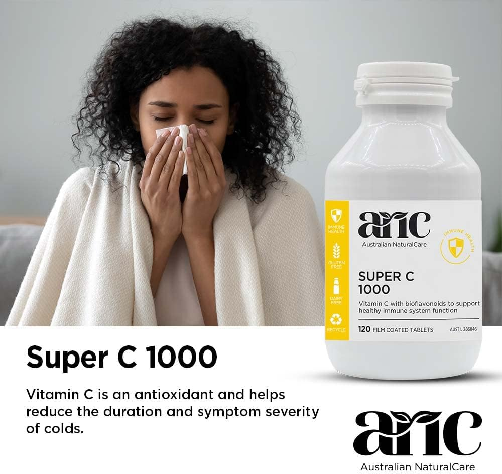 Australian Naturalcare - Super C 1000 120 Tabs image number 3