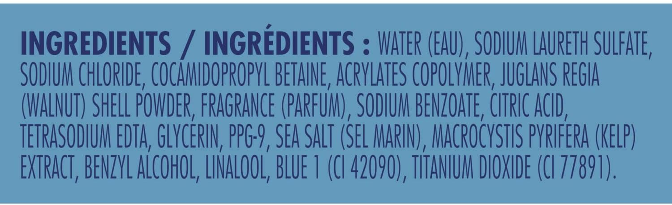 3 PACK of St. Ives, Exfoliating Body Wash, Sea Salt & Pacific Kelp, 16 Fl Oz (473 Ml) image number 2