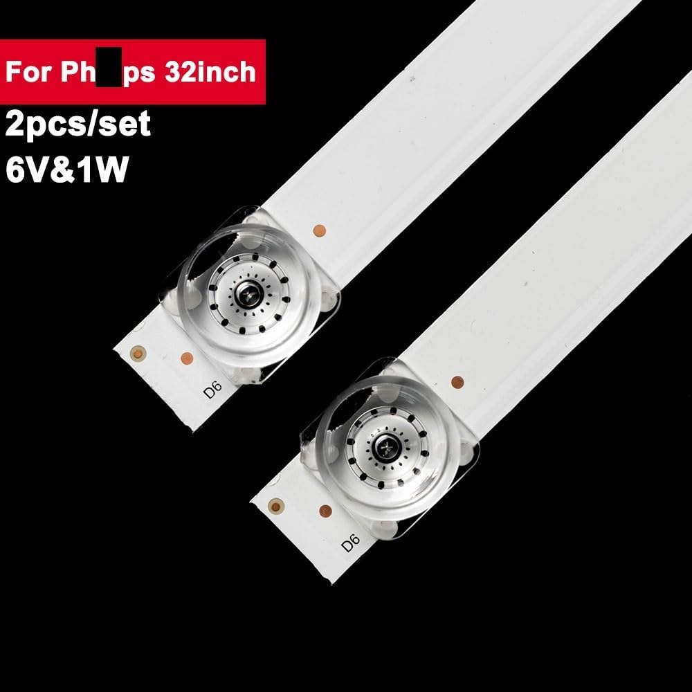 32Inch 2Pcs TV Backlight Led Strip for P-Hilips 4708-K320WD-A3113N11 32M3080/60 32PHF5664/T3 32PHF5055/T3 DH-LM32-F200 SL3220V1