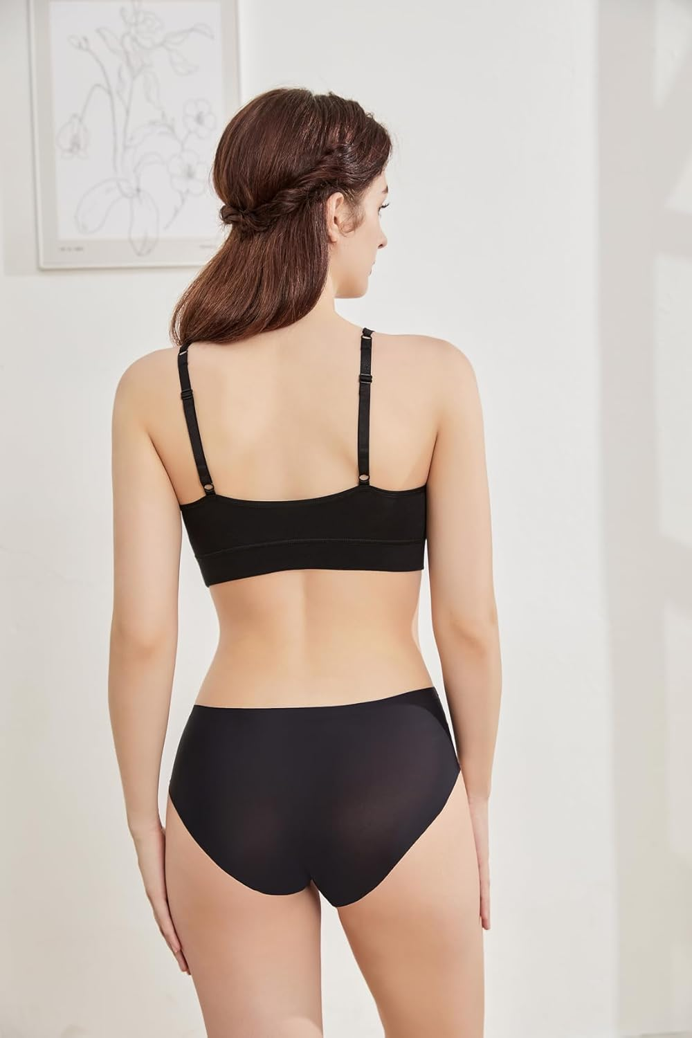 Nursing Bra Pregnancy Sleep Bra Top, Cotton Bra Adjustable Straps, Pregnancy Breastfeeding Bra image number 1