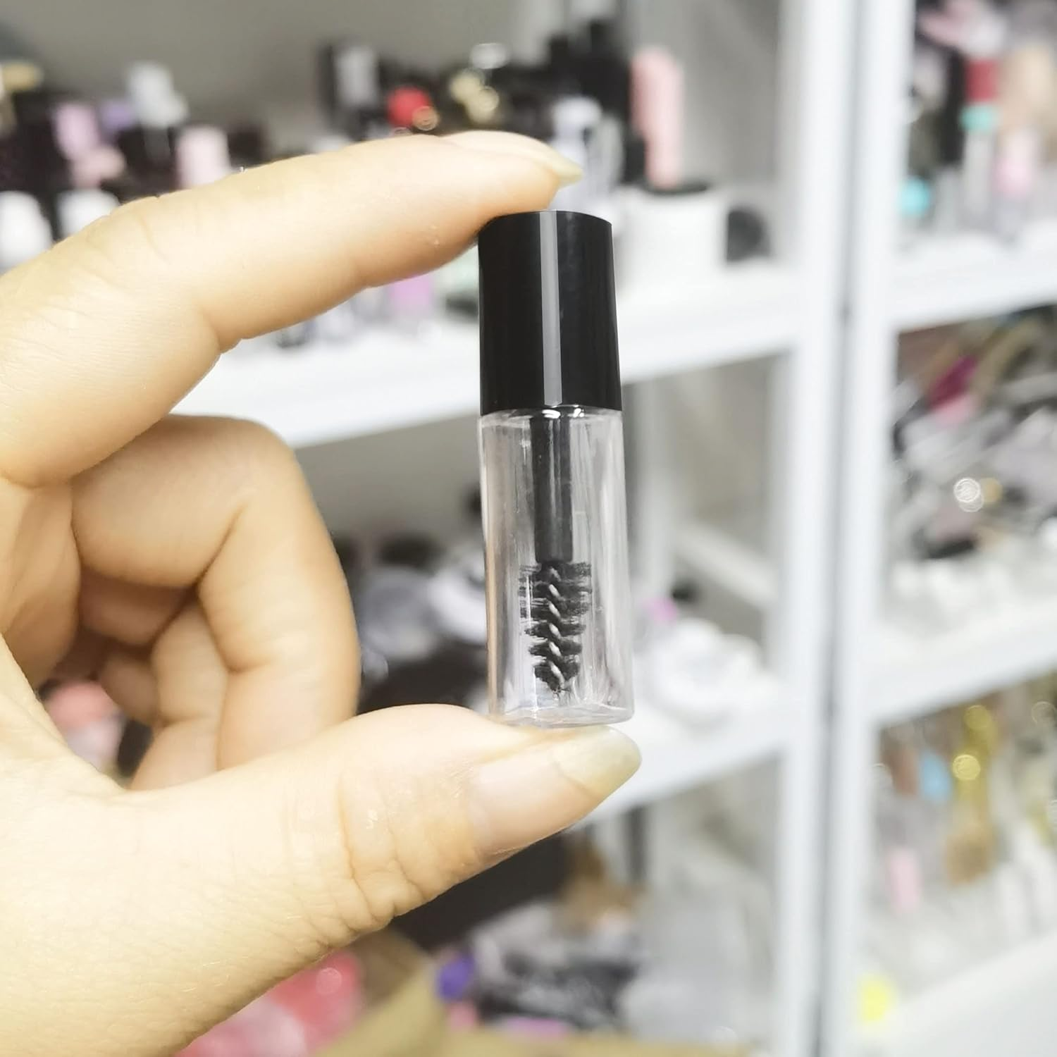 COSIDEA 29 PCS Empty Mini 3Ml Mascara Tubes and Wand for Castor Oil, Small Sample Size Eyelash Growth Packing Tube Container, 29 PCS, 87 Piece Set - 29 Pcs image number 5