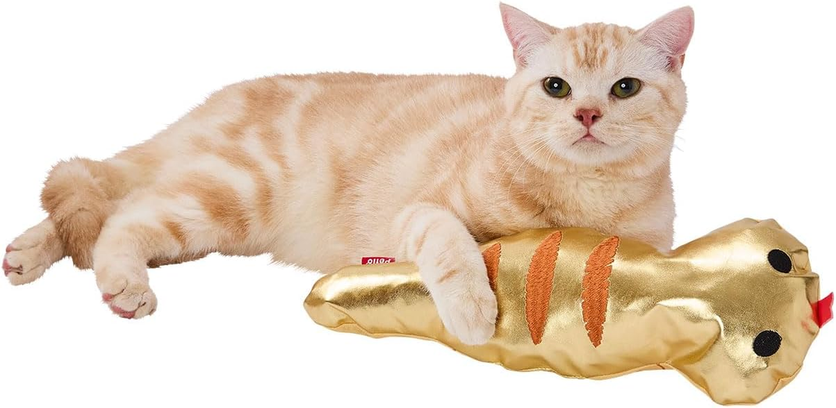 Petio Kerigurumi for Happiness Cats Toy Golden Tsuchinoko image number 6