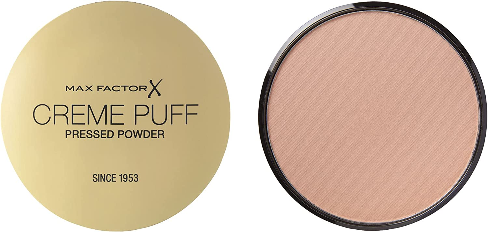 Max Factor Creme Puff, Pressed Compact Powder, Natural 21G (81496170)