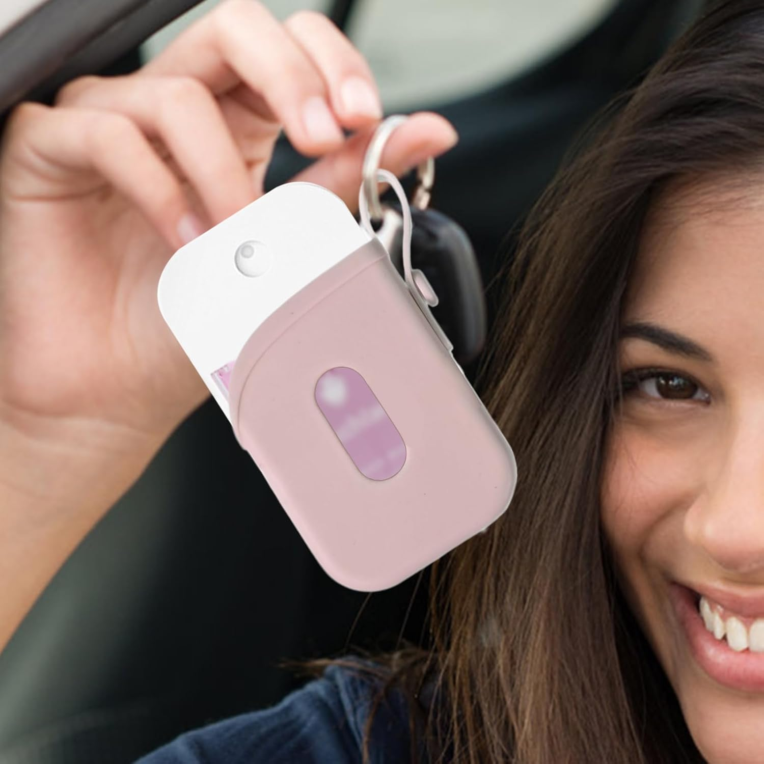 Dzqad Cosmetic Bottle Cover - Silicone Protective Case for Empty Bottles - Stylish Anti-Shock Case for Travel Camping and Daily Use - Pink image number 6