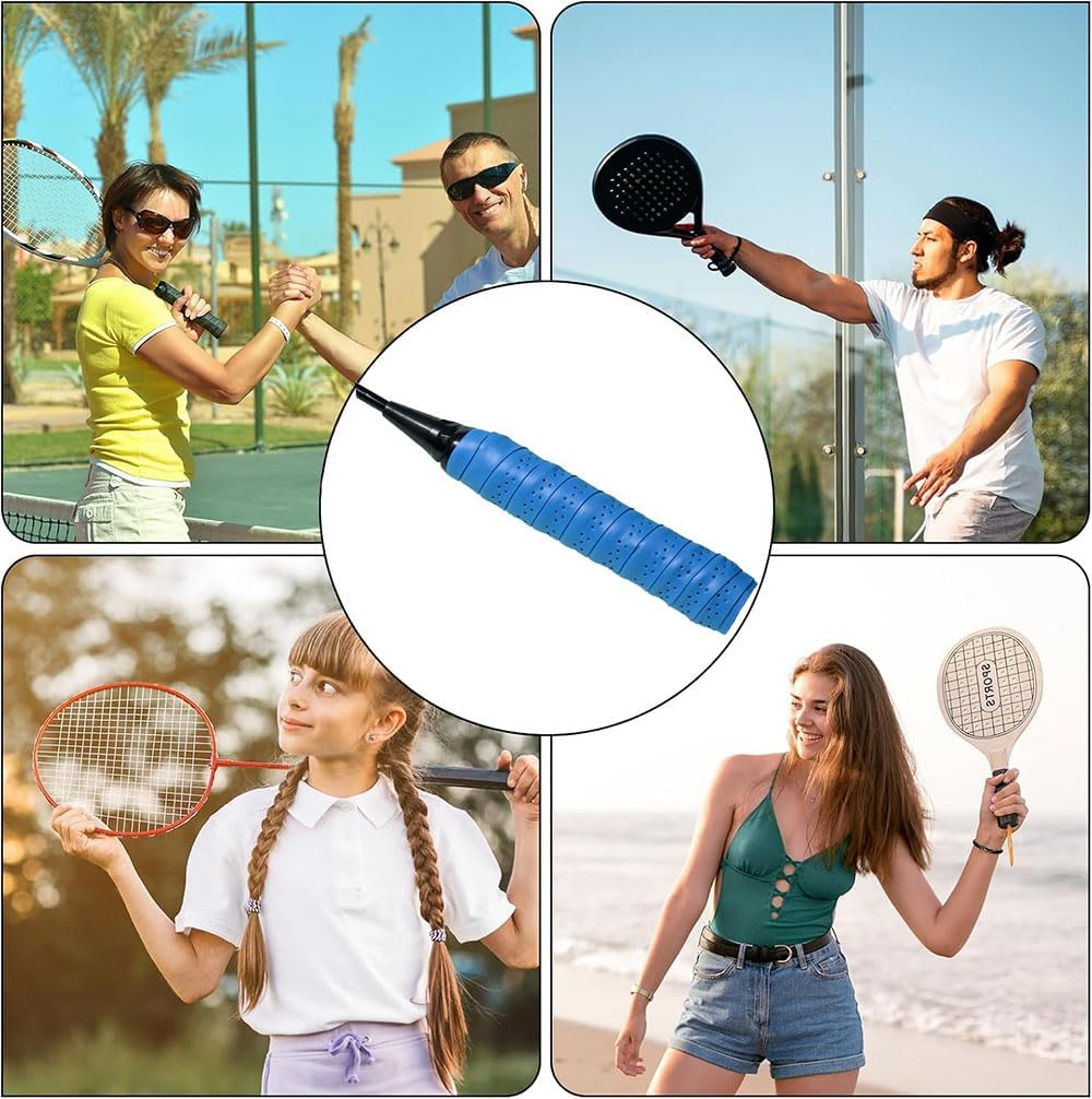 Anti-Slip Tennis Badminton Squash Racquet over Grip Tape Overgrip Sweatband image number 3