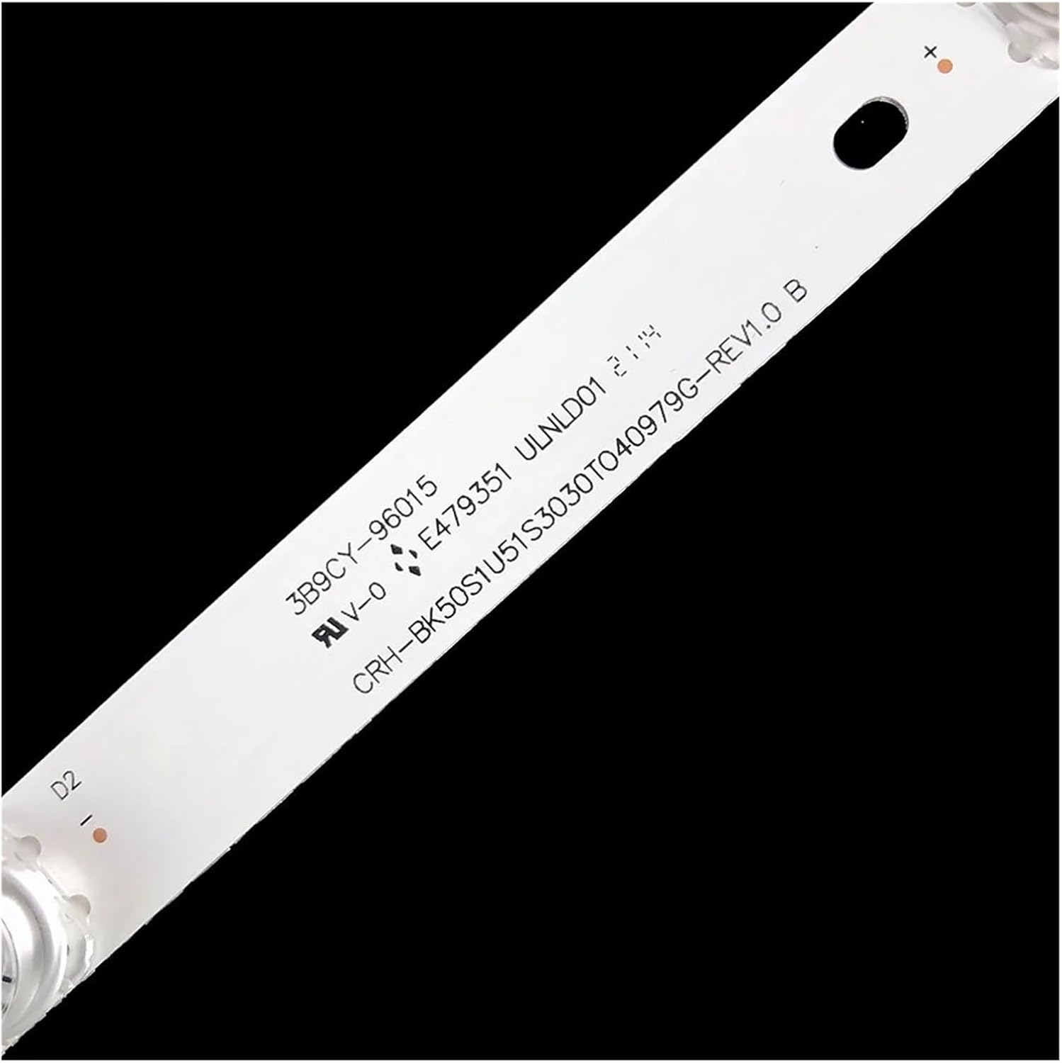 4Pcs 3V2W Led Backlight TV Repair for Hi.Sen/Se 50Inch HZ50A55 H50E3A HZ50A65E HA50A57 HZ50A66ED JL.D50091330-003ES-M_V01 50R6040E