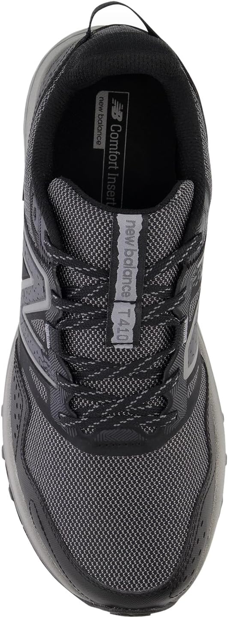 New Balance Mens 410 V8 Trail Running Shoe, Phantom/Black/Castlerock, 9.5 Wide