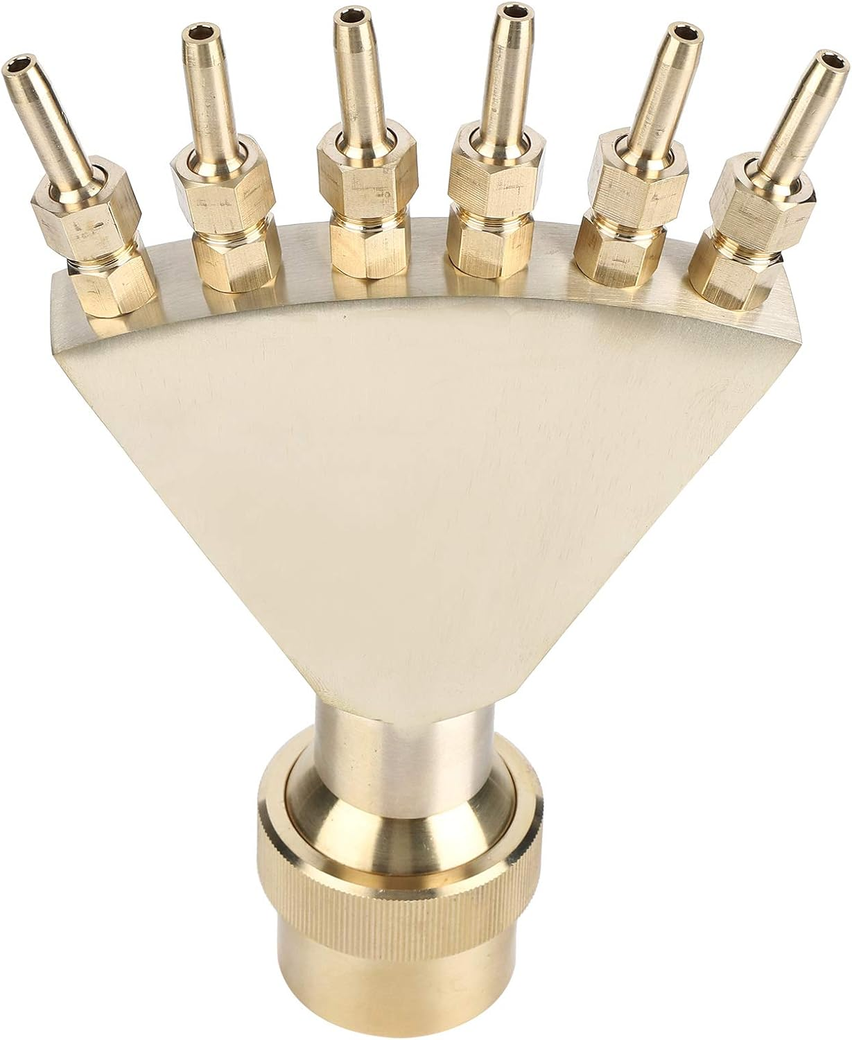 Adjustable Brass Fountain Spray Nozzle for Garden Swimming Pool SPA, Landscape Fitting for Outdoor Fountain image number 1