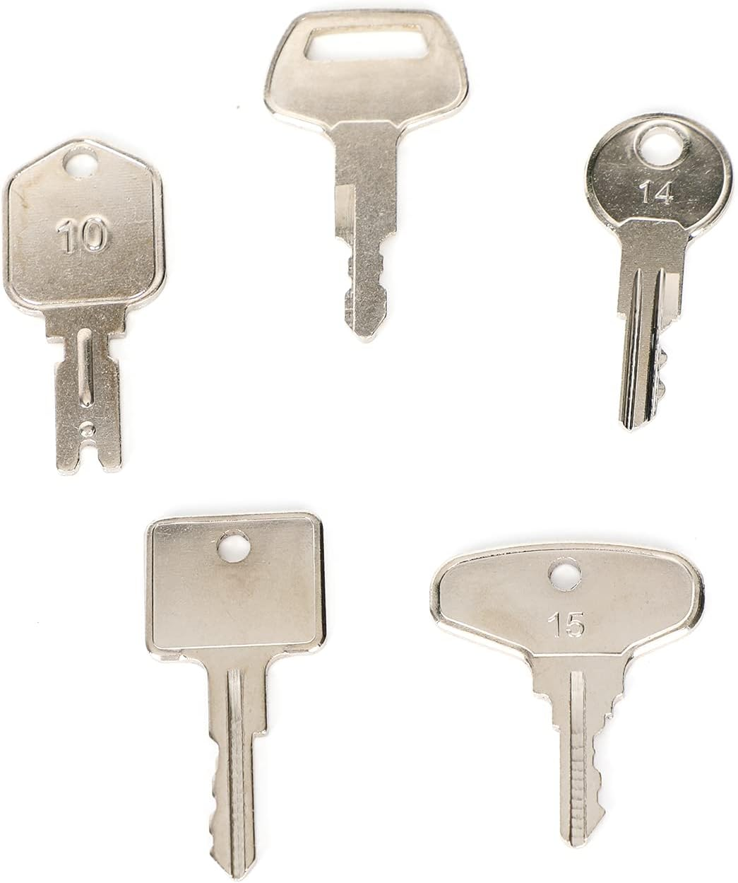 Artudatech Key Set 21 Heavy Construction Equipment Ignition Key Set for J-D CAT KO-MA-TSU J-C-B image number 2