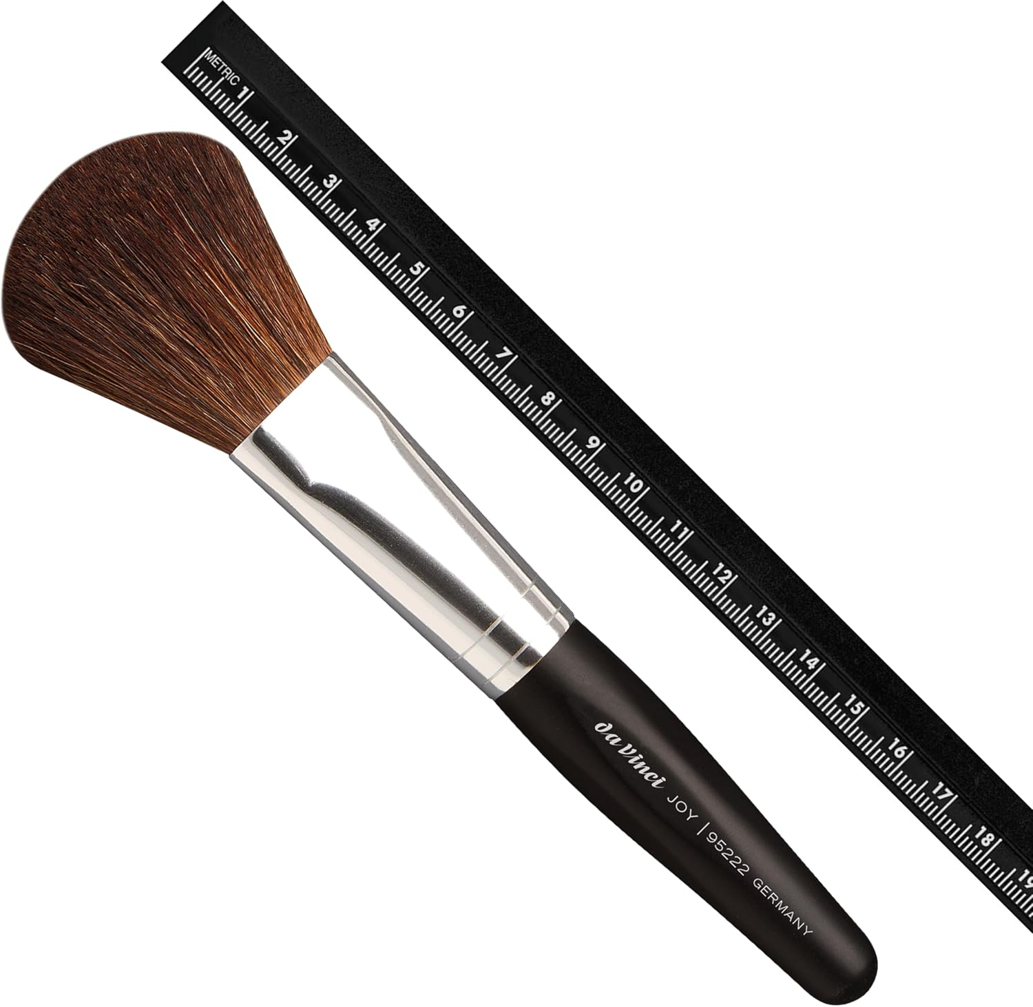 Da Vinci Cosmetics Series 95222 Basic Powder Brush, Oval Natural Hair, 1.59 Ounce image number 1
