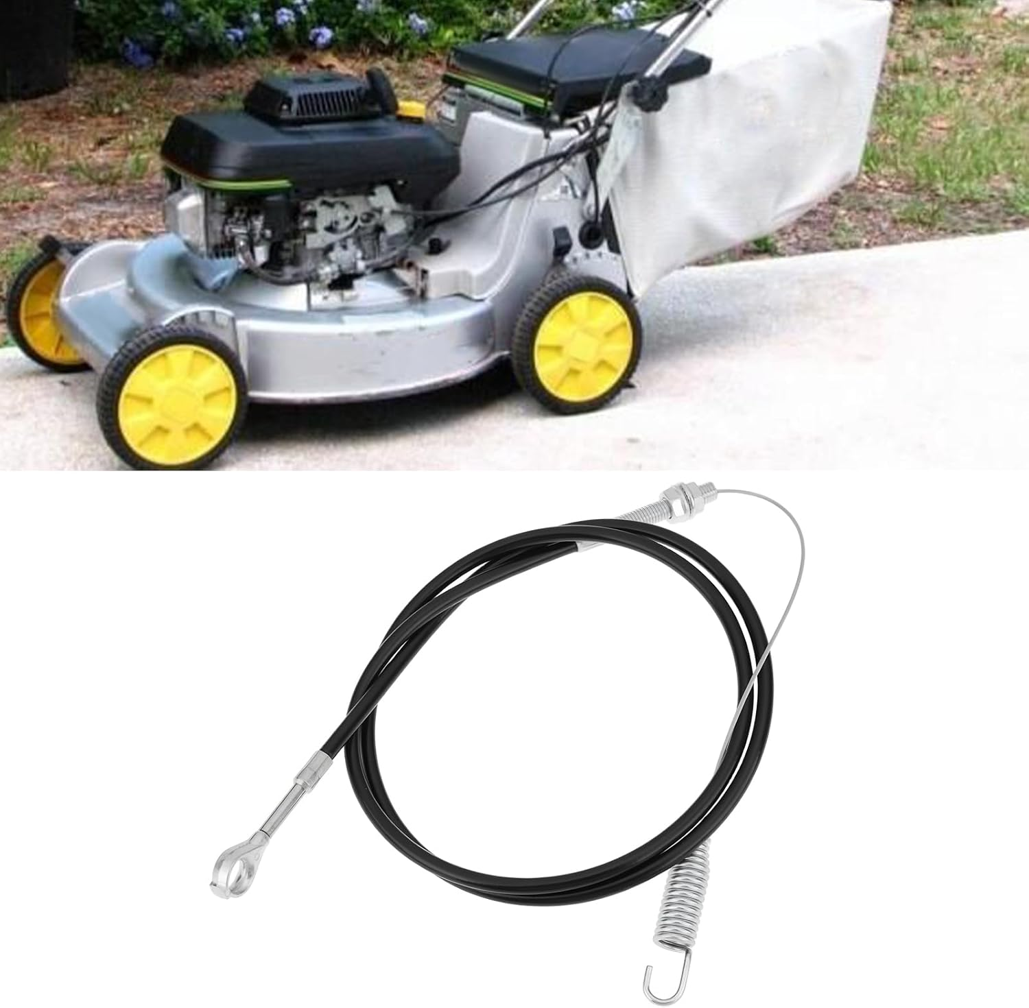 Lawn Mower Push Pull Cable GX21634 Compatible with John Deere 12PB 12PC 12SB 14PB 14PZ 14SB 14SC 14SE image number 4