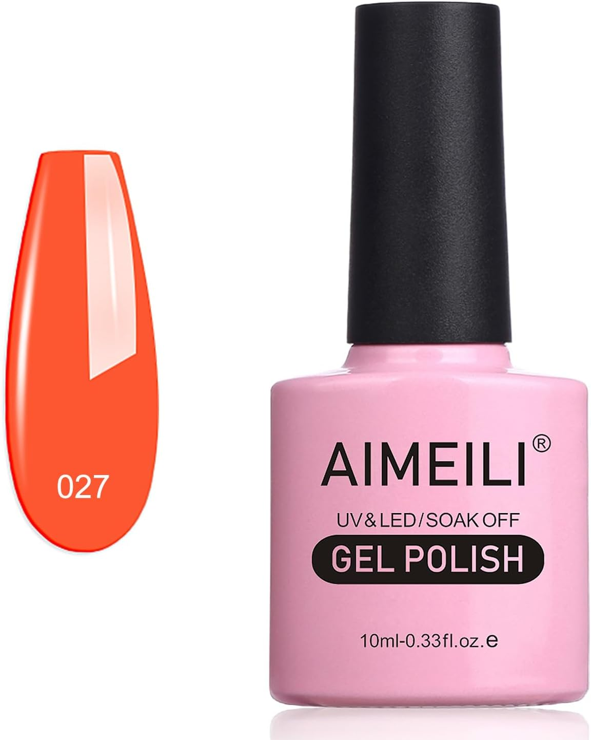 AIMEILI Soak off UV LED Gel Nail Polish - Neon Pacific (059) 10Ml
